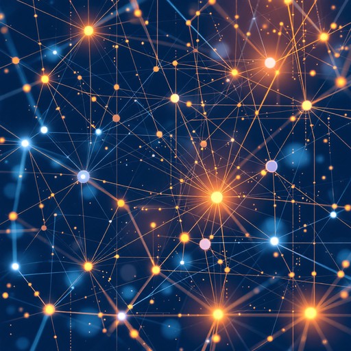 Illustration de l'approche systémique : nœuds interconnectés représentant les interactions relationnelles