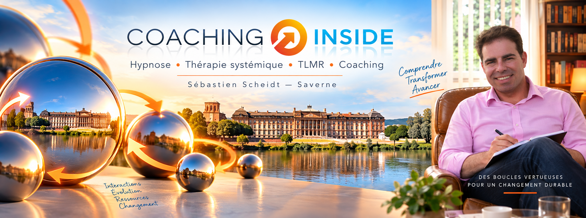 Sébastien Scheidt – Coaching Inside, hypnose et thérapie systémique à Saverne