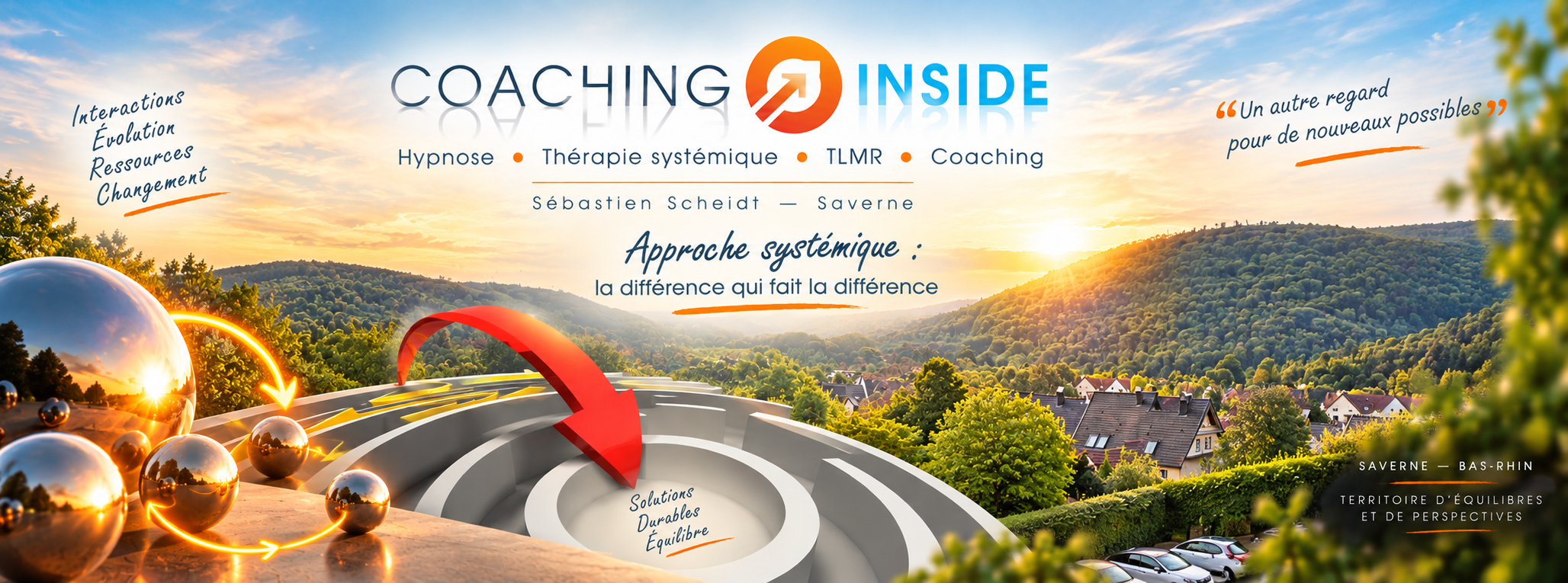 Sébastien Scheidt – Coaching Inside, hypnose et thérapie systémique à Saverne